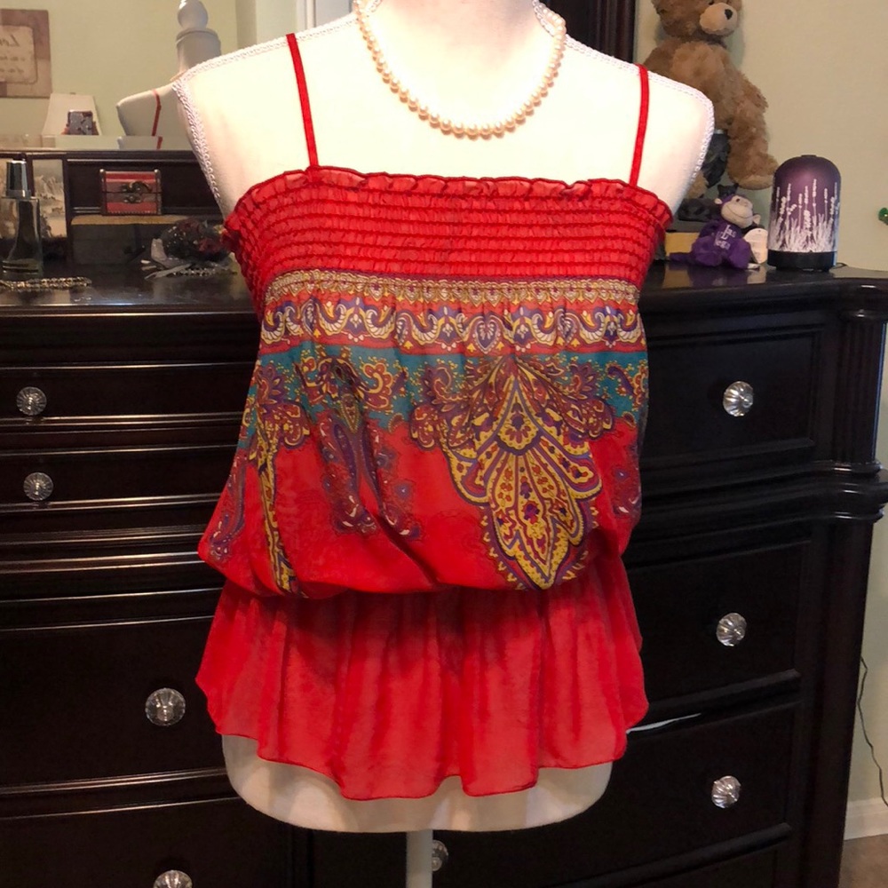 Sheer “vintage looking” Sheer Blouse